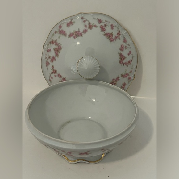 VTG Schumann Arzberg Germany Bridal Rose Golden Crown E&R 1886 - Picture 3 of 5